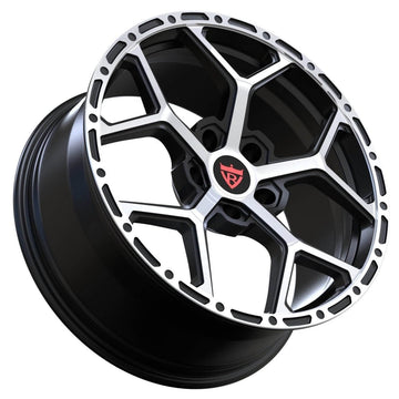 1 PIECE FORGED RED WHEELS SERIES: RV-MC172 - RVRN WHEELS
